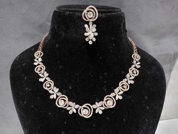 Diamond Necklace Set